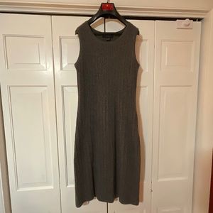 Brooks Brothers cashmere jumper/dress gray small